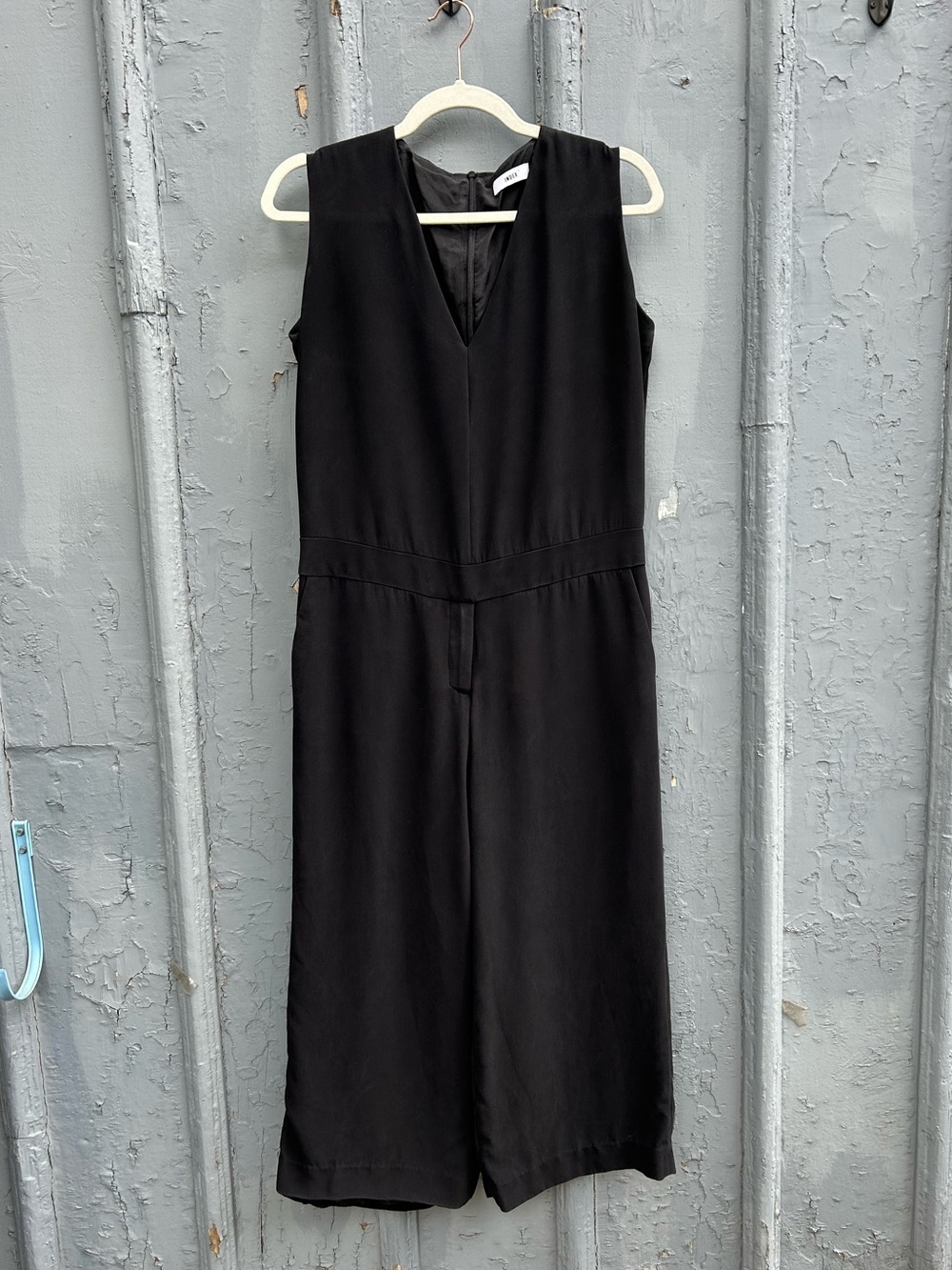 Index Black Silk jumpsuit, size M